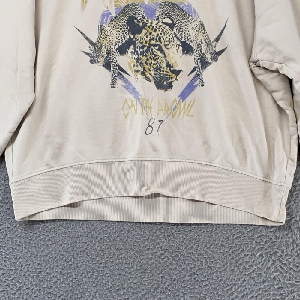 Daydreamer Sweatshirt Womens Medium Def Leppard Band Sweater 87 Graphic Tour - Picture 3 of 14